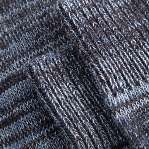 Norse Projects Bjarke Cotton Twist Sock Steel Blue N82-00047156 Degli Uberti